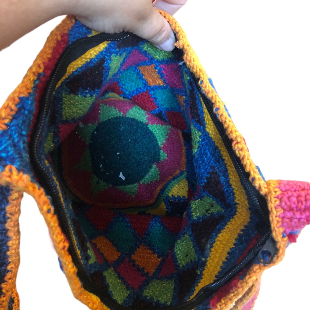 Colorful Crochet Purse - Picture 4 of 13